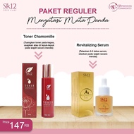 SR12 Paket Penghilang Mata Panda Toner Chamomile dan Revitalizing Serum SR12