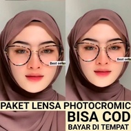 CATE EYE GLASSES FOR WOMEN 98525 AMAYA FRAME PHOTOCHROMIC LENS | ANTIRADIATION LENS | BLUEYCROMIC LE