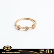 HK Mustika Gold - Cincin Emas 17K - Type 479