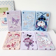 Cartoon Cute TPU With Pen Slot For Samsung Galaxy Tab A9+ 5G A9 S9 S8 S7 A7 Lite 8.7'' 11.0'' Tablet