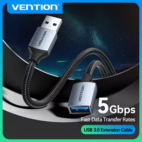 Vention USB Cable USB 3.0 Extension Cable Male to Female 3.0 USB Extender Cable for PS4 Xbox Smart T
