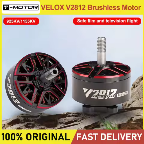 T-Motor 2812 VELOX V2812 925KV/1155KV Brushless Motor for RC Multirotor X-Class FPV Freestyle LongRa