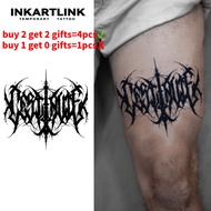 English word This is Life temporary tattoo stickers, waterproof long-lasting magic tattoo, lasts to 