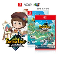 NSW 2/1 : Fantasy Life i: The Girl Who Steals Time Zone 2 JP ENG Nintendo Switch 2