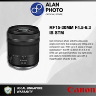 Canon RF 15-30mm F4.5-6.3 IS STM Lens Canon RF | Canon Singapore Warranty