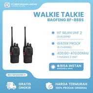 HT Walkie Talkie Baofeng Dual Band BF-888S WaterProof Long Range HT WLAN UHF 2 Pair 2 Units