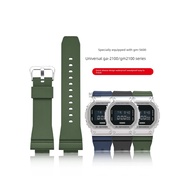 tali jam tangan 22mm watch strap Sesuai untuk tali jam getah resin pelepasan cepat GM-5600 Casio G-S