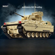 รถถังหนัก Abrams Military Educational Assembly Remote Control Building Blocks Toy Display Model High