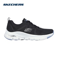 Skechers Women Sport Arch Fit Wave Rush Shoes - 149567-BKBL Air-Cooled Arch Fit Machine Washable Vegan Kasut Sneaker Perempuan