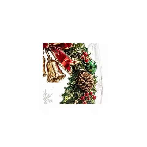 Magical Christmas Glass Cup Christmas Glass Art Cup Drinking Glass Cup for Unique Christmas Gifts