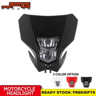 JFG Racing รถจักรยานยนต์ DC 12V หลอดไฟไฟหน้ากรอบภายนอกของฮอนด้า CRF250L CRF450L CRF450 XR L 2019-202