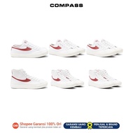 [ORIGINAL NEW] Shoes Gazelle White RedCOMPASS WR/