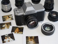 NONS SL42 可換鏡頭拍立得即影即有相機 原生佳能EF卡口 Lomo Fujifilm instax