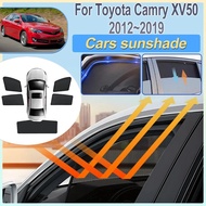 For Toyota Camry XV50 2012 2012-2019 Aurion Daihatsu Altis Car Net Mesh Sun Shades Window Sun Visor 