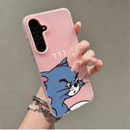 Cute Tomandjerry Cartoon Casing Realme C100x C100 4G Note 80 C85 Pro 60X C75 C75X C71 Casing