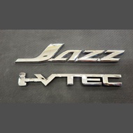 สติกเกอร์ โลโก้ HONDA Jazz  IVTEC สำหรับรุ่น GE