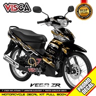 Decal Vega ZR Full Body Stiker Vega ZR Full Body Striping Vega ZR Variasi Full Body Decal Hologram V