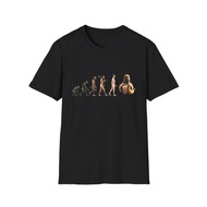Human Evolution Comfort T Shirt Funny Meme Tee Italian Brainrot Meme T-shirt 100% Cotton Meme Shirts