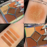 ROTO Eye Shadow Colors 5-color eyeshadow palette Cool gray Tone 8.5g