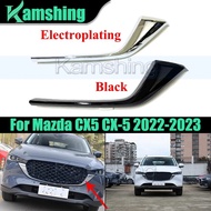 K7XV Car Radiator Grille Trim Strip For Mazda CX5 CX-5 2022-2023 Front Bumper Cover Strip Front Bump