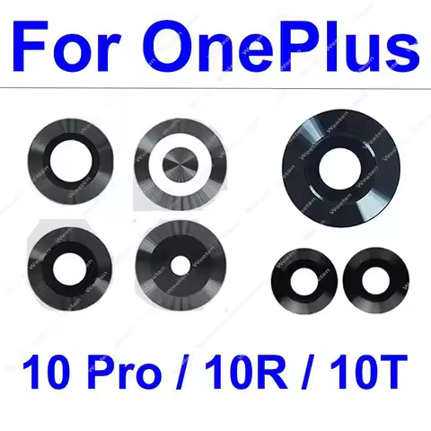 1set Rear Camera Lens Glass For Oneplus 10 Pro 10R 10T Camera Back Lens Glass Small Camera Lens Repl