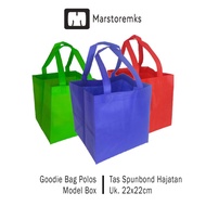 Spunbond Bag 22x22 Box Model Plain Goodie Bag Box Model 22x22 cm Celebration Bag/ Rice Box Bag/
