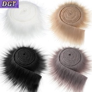 DGT Shaggy Plush Faux Fur Fabric Precut Strips Fluffy Fuzzy Craft Fur for Gnomes Beard Hair Cosplay 