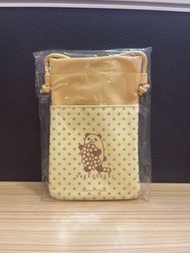 Sushiro 壽司郎 黃色手機袋 熊貓款