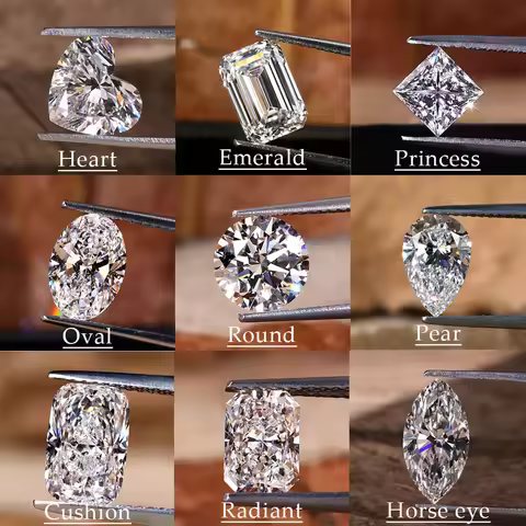 Mishang Jewelry Princess Cut Lab Grown Diamond With IGI Certificate 0.3ct 0.5ct 1ct 1.5ct 2ct 3ct 5c