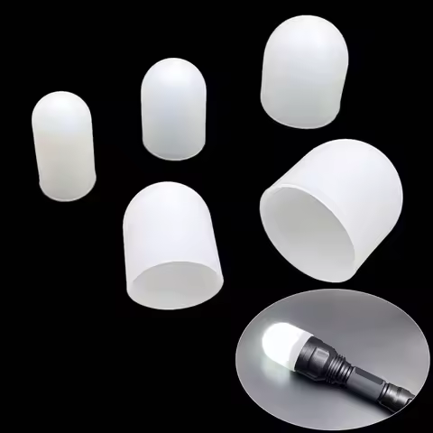 Silicone Elastic Flashlight Diffuser Light Cover for IF25A TS21 SP35 S11 S12 M21B M1 C8 501B Torch L