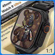 S9 Watch9 Ultra smart watch Bluetooth Call smart watch Music Game Wireless Charging smart watch 智能手表