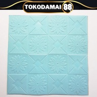 MATAHARI 3D FOAM WALLPAPER 004 Sunflower motif 70x70cm