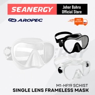AROPEC M1-HF19F PROBLUE MS-138 1 Window Frameless Scuba Diving Mask Schist Snorkeling Mask