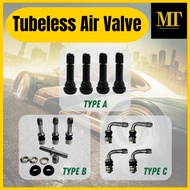 Air Valve, Tyre Tubeless Valve, Sport Rim Valve, Kepala Angin Tiub Valve, L Shape Stainless Steel Va