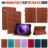 For Xiaomi Redmi Pad 2 Pad2 2025 11.0 inch Kpad K Pad 8.8 25040RP0AG, 25040RP0AI High Quality Leathe