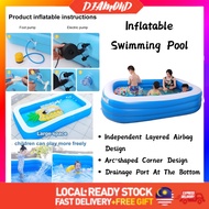 Diamond Inflatable Pool Swimming Pool Family Kids Swimming Pool Kolam Renang Kolam Mandi Budak Kolam