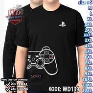 T-SHIRT PS BIG SIZE CODE WD139 JUMBO 2XL 3XL 4XL 5XL 6XL 7XL 8XL 9XL 10XL 11XL 12XL T Shirt Lelaki T
