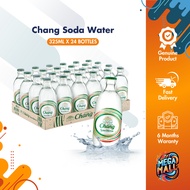 [Bundle of 24] Chang Soda Water 325ml Bottles - Great Mixing With Fruit Juice & Alcohol | Thailand I