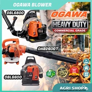 Agrishop OGAWA OHB2600T OBL6600 OBL6800 OBL8500 Backpack Blower 63.3cc 6500rpm 2-Stroke Powerful Leaf Blower For Garden Maintenance