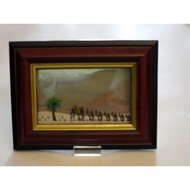 The Sand Picture Frame Can Be Moved To Change The Mountain Shape. Size 3.5x14.6x11 cm.
