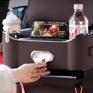 Tissue Box Cup Holder Back Seat Multifunctional Storage Box Car Hook Seat Car Chair Back Storage Box