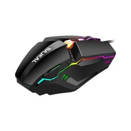 BAJEAL D11 Wired Mouse usb Luminous Computer Competitive DPI Adjustable Game Mouse 4D Notebook Busin