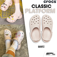 Crocs รองเท้าแตะ รองเท้ารัดส้น รองเท้า CR W Women CS Classic Platform Clog 206750-6UR (2590)