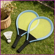 Kids Badminton Rackets Portable Paddle Toys Kids Tennis Racket for 3-12 Years Old Boy Girl Indoor Ou