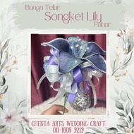 Bunga Telur Songket Lily Pahar