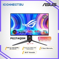 Asus 26.5" PG27AQDM ROG Swift OLED QHD 1440p 240Hz 0.3ms G-sync Gaming Monitor