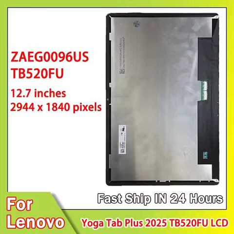 12.7"New For Lenovo Yoga Tab Plus TB520FU LCD Display Touch Screen Digitizer For Lenovo Yoga Pad Pro
