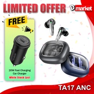 Awei TA17 ANC True Wireless Earbuds ANC Active Noise Reduction Earphone Headphone ANC Earbuds Awei B