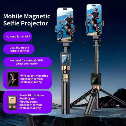 Screen Selfie Stick Landing Tripod Smart Bluetooth Live Camera Phone Selfie Screen Selfie Stick