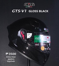 GILLE Helmet GTS V1 Full Face Dual Visor w Spoiler